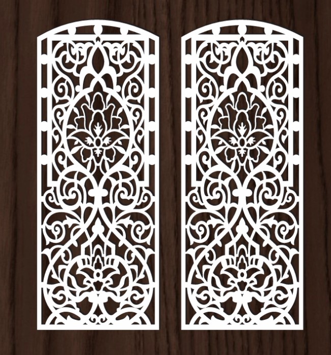 Design pattern screen panel