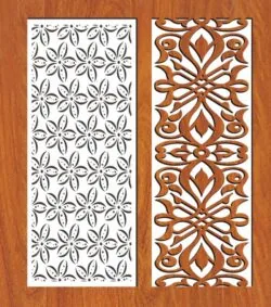 Design pattern screen panel