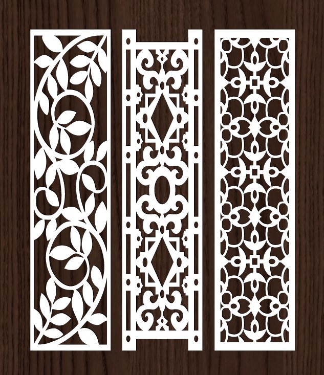 Design pattern screen panel