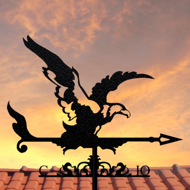 Eagle weather vane