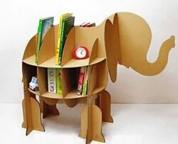 Elephant bookshelf