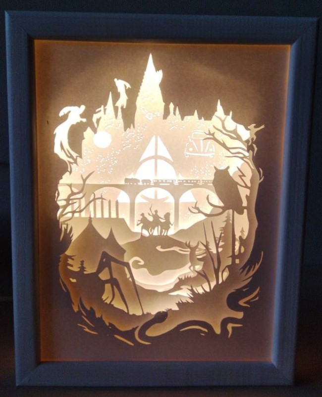 Harry Potter light box