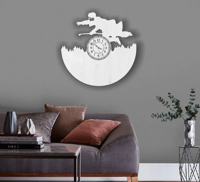 Harry potter wall clock