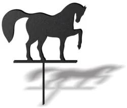 Horse weather wind vane