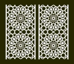 Islamic wood carving patterns