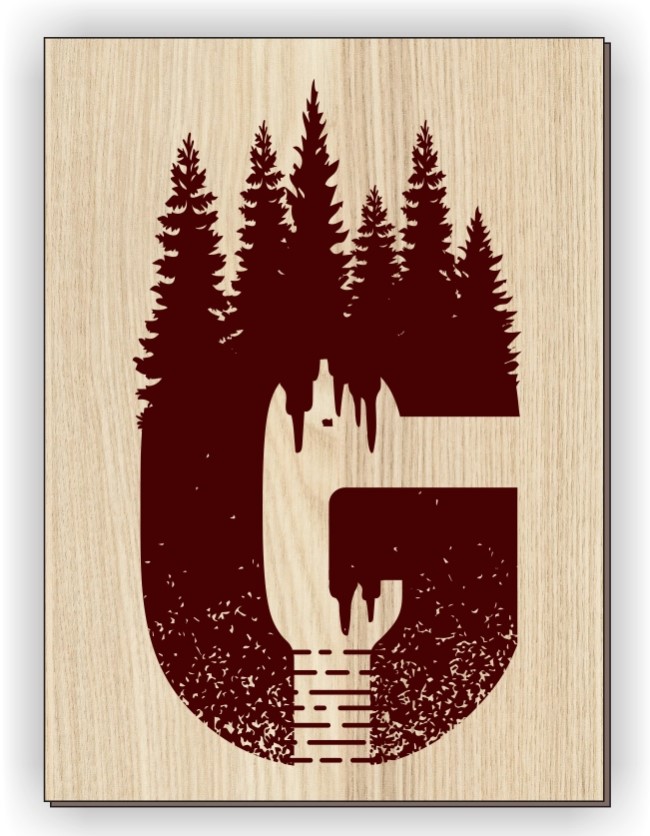 Letter G art