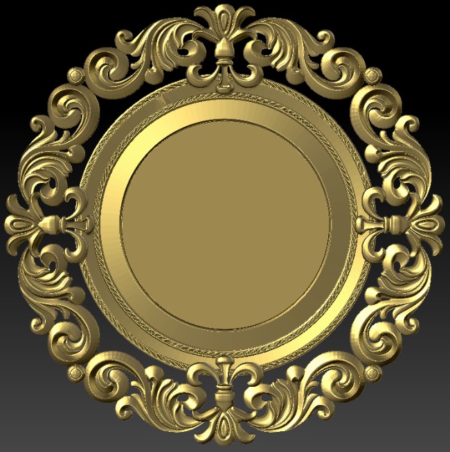 Mirror frame pattern