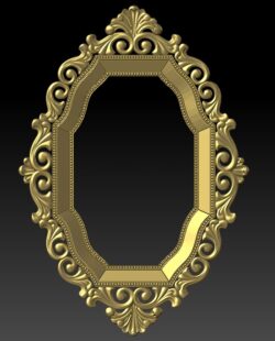 Mirror frame pattern