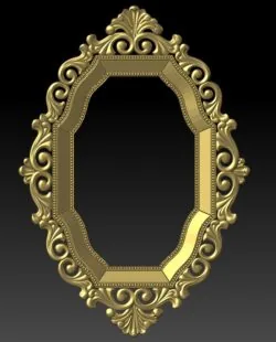 Mirror frame pattern