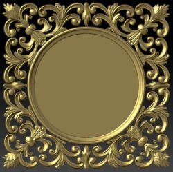 Mirror frame pattern