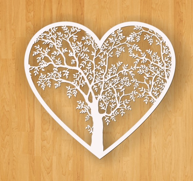 Tree and heart