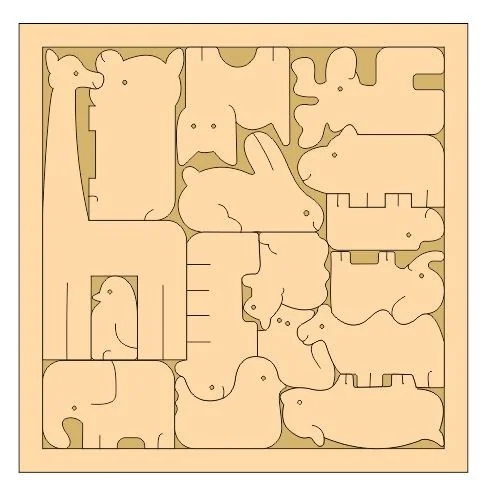 Zoo puzzle