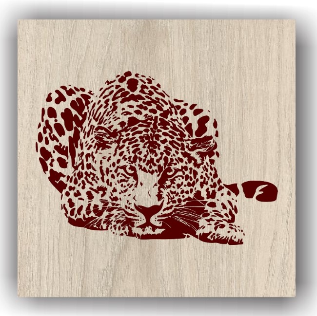 Art leopard