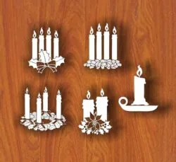 Christmas candles