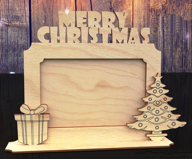 Christmas photo frame