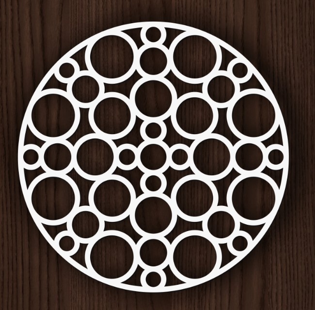 Circular decoration