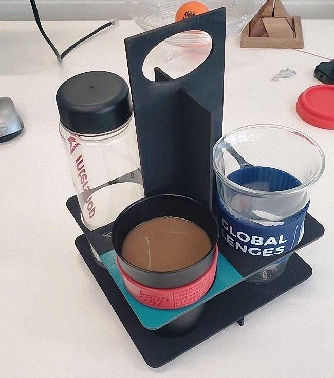 Coffee tray