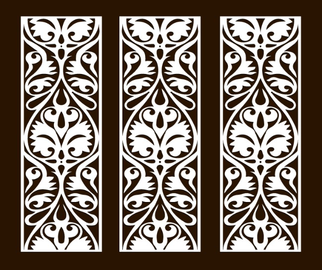 Design pattern panel screen