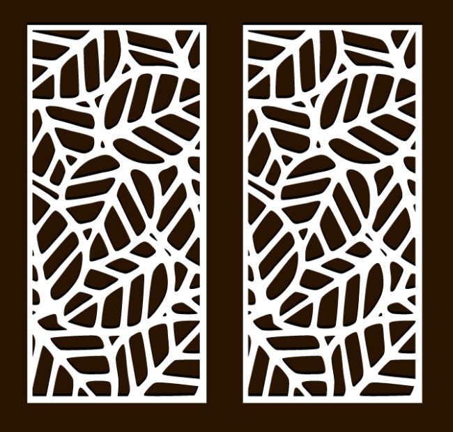 Design pattern screen panel