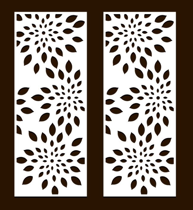 Design pattern screen panel