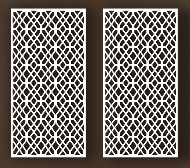 Design pattern screen panel