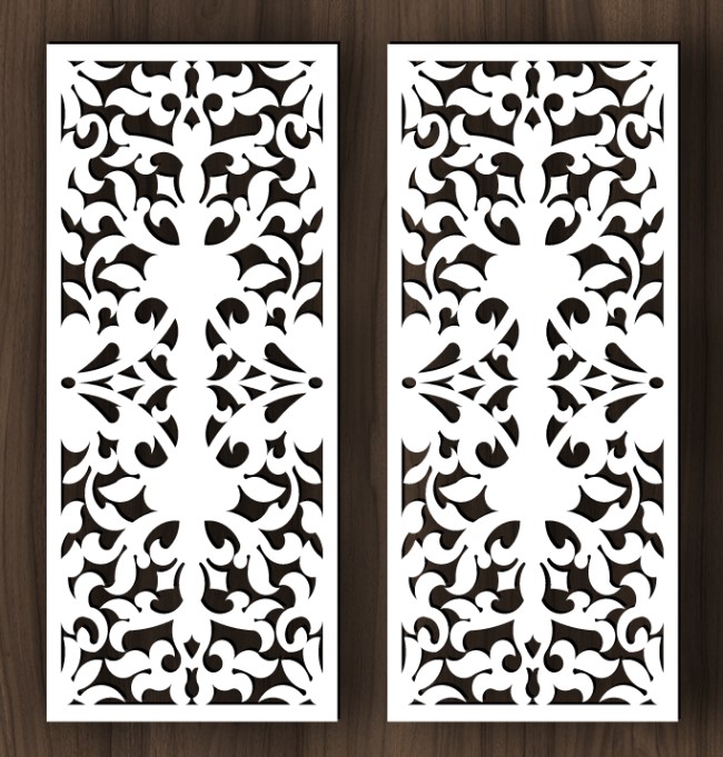 Design pattern screen panel