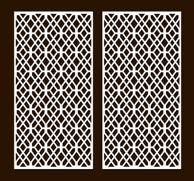 Design pattern screen panel