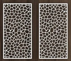 Design pattern screen panel