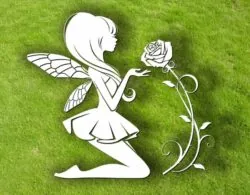 Fairies with rose