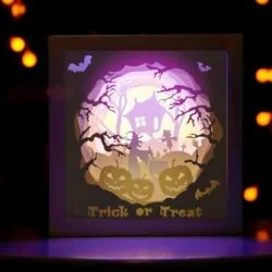 Halloween light box