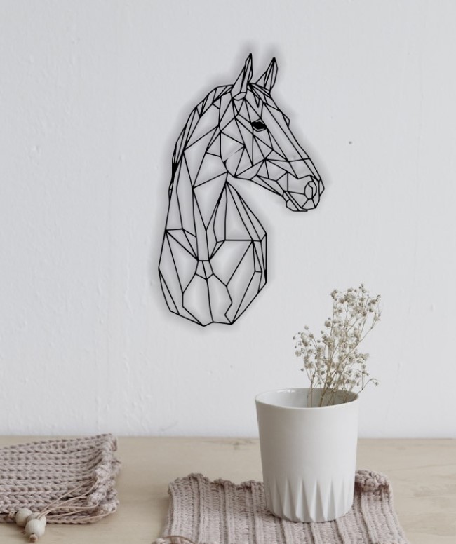 Horse mural