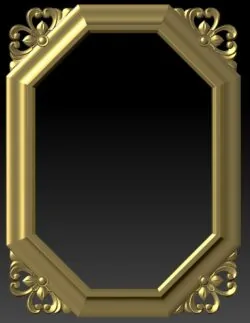 Mirror frame pattern