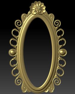 Mirror frame pattern