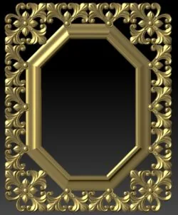 Mirror frame pattern