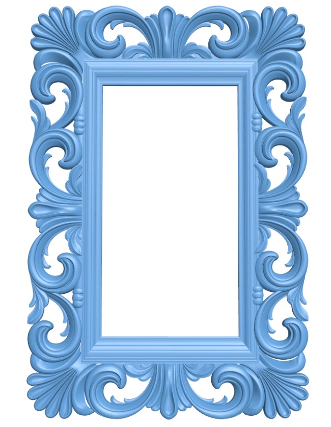 Picture frame or mirror – 3D Model – Vector files