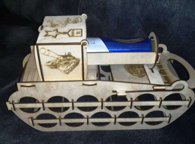 Tank beer holder