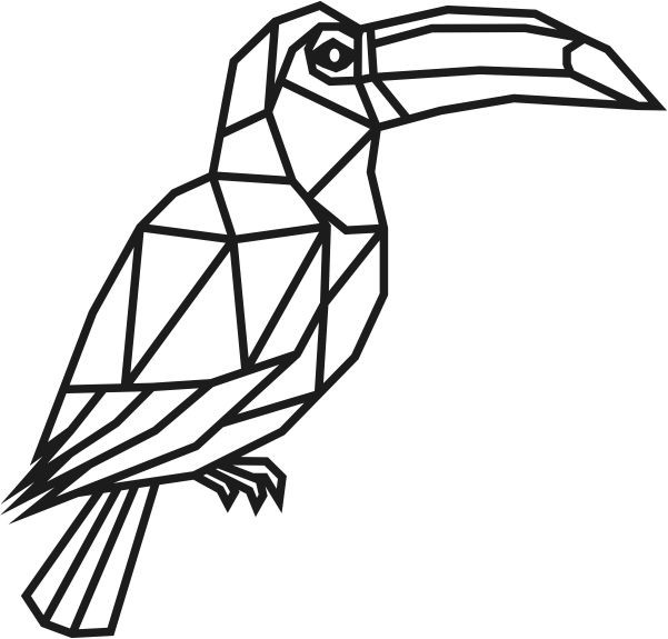 Toucan polygon panel