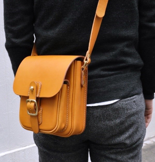 Unique leather bag