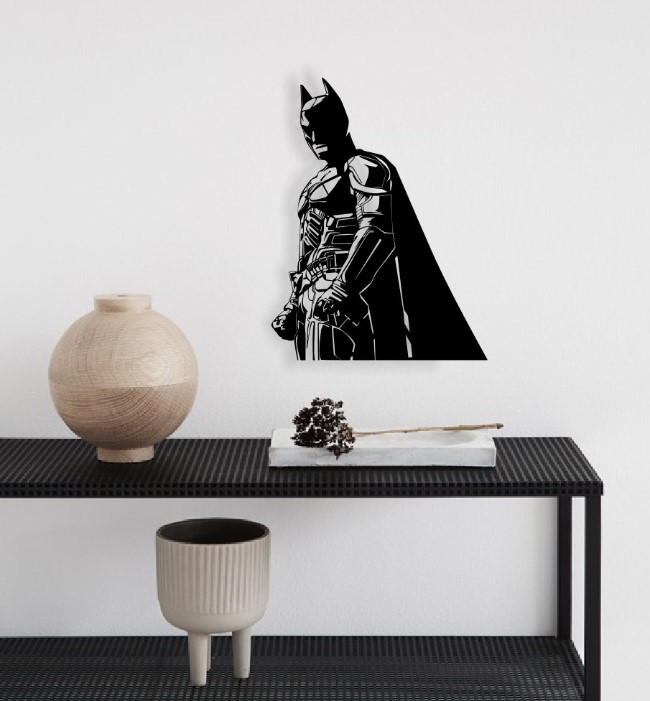 Batman wall decor 3D Model Vector files