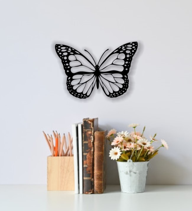 Butterfly wall decor