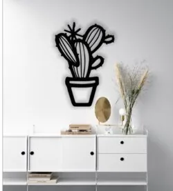 Cactus wall decor