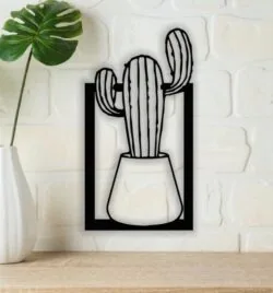 Cactus wall decor