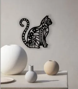 Cat wall decor