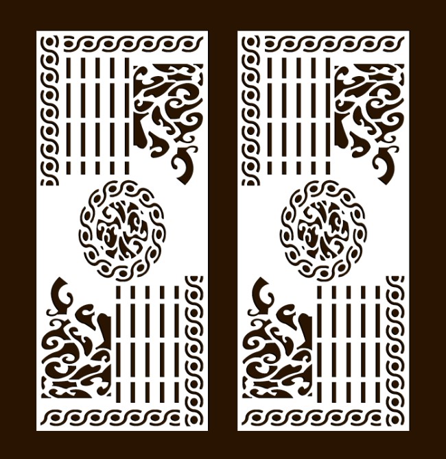 Design pattern panel screen