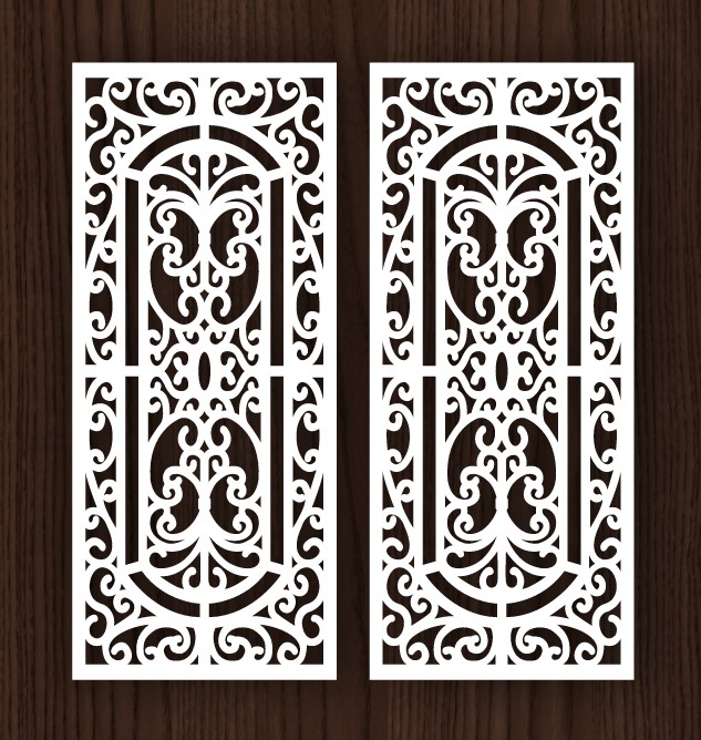 Design pattern panel screen