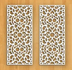 Design pattern screen panel