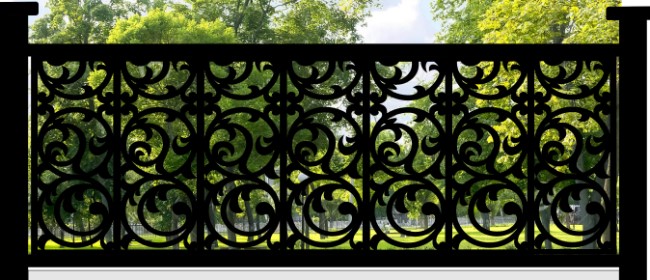 Design pattern screen panel