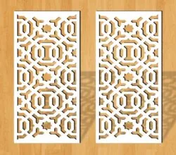 Design pattern screen panel