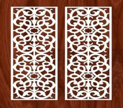 Design pattern screen panel