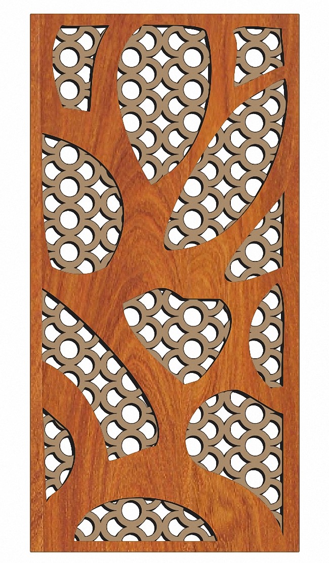 Design pattern screen panel